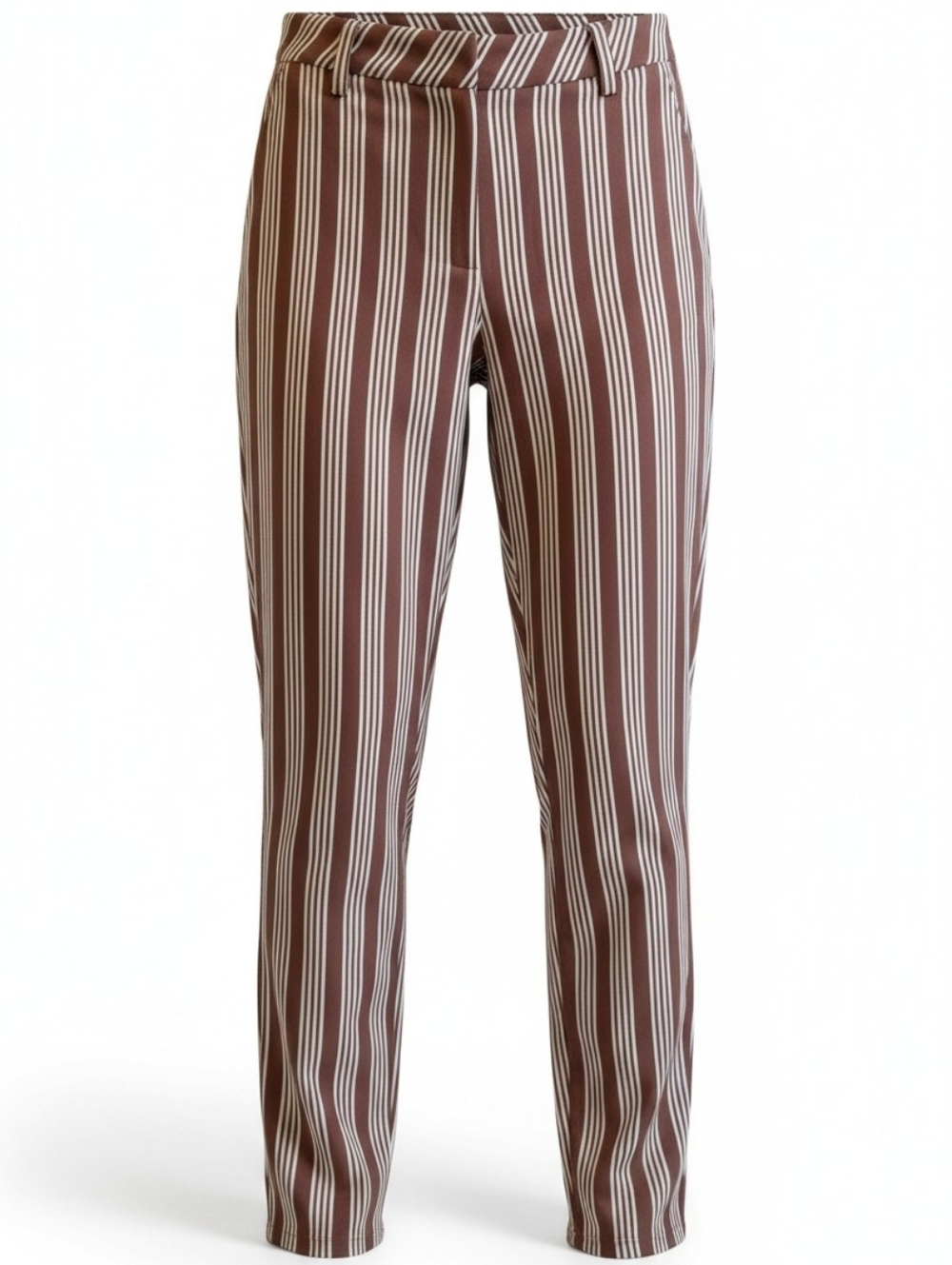 NWT! LA Hearts Striped Brown & White Tapered Pants